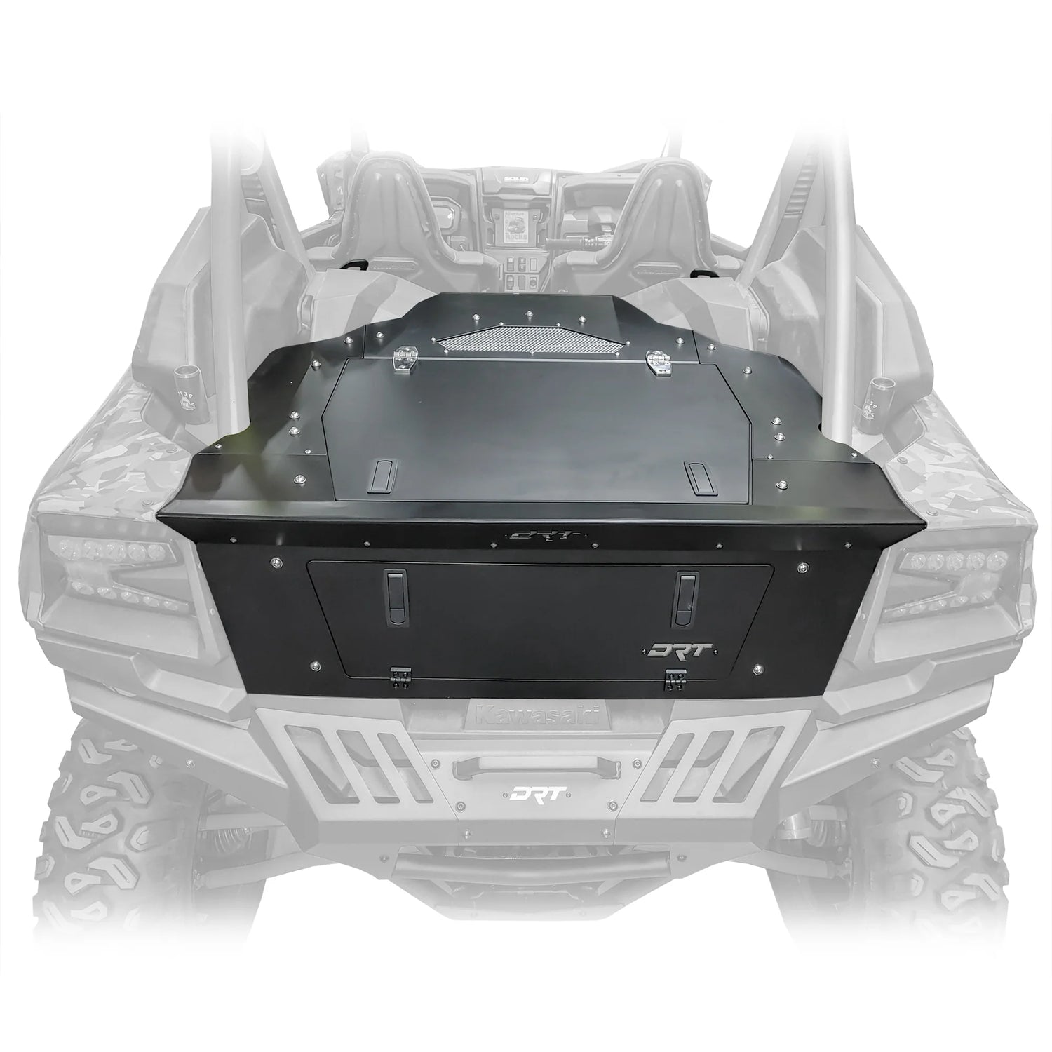 DRT Motorsports Kawasaki KRX 1000/4 HD Aluminum Storage/Trunk Enclosure