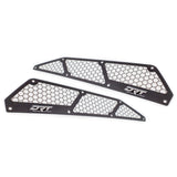DRT Motorsports Kawasaki Teryx KRX/4 1000 Air Intake Vent Cover Set (Black/Raw)