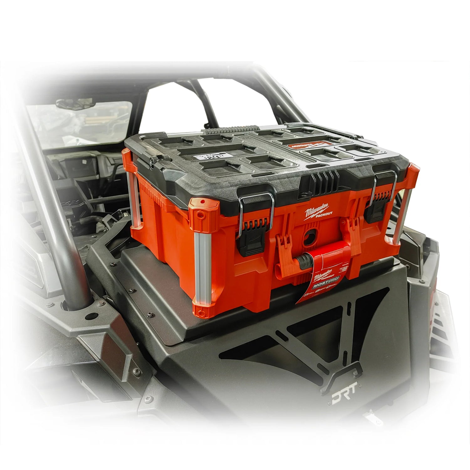 DRT Motorsports Polaris RZR Pro R / Turbo R / Pro XP 2022+ Packout Mount for Tire Carrier/Adventure Rack	DRT Motorsports Polaris RZR Pro R / Turbo R / Pro XP 2022+ Packout Mount for Tire Carrier/Adventure Rack