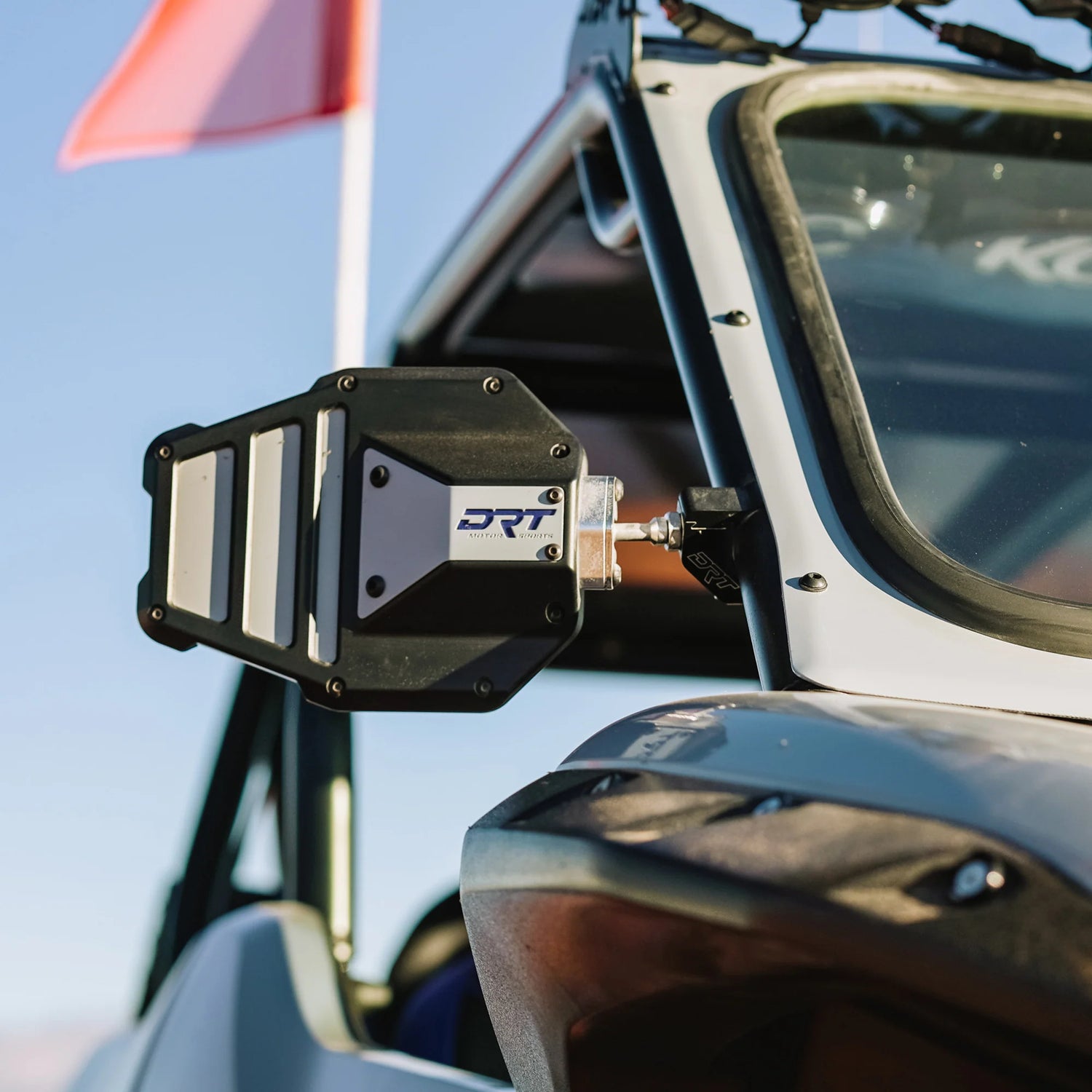 DRT Motorsports Tactical Convex Side Mirror Set 2.0" clamp