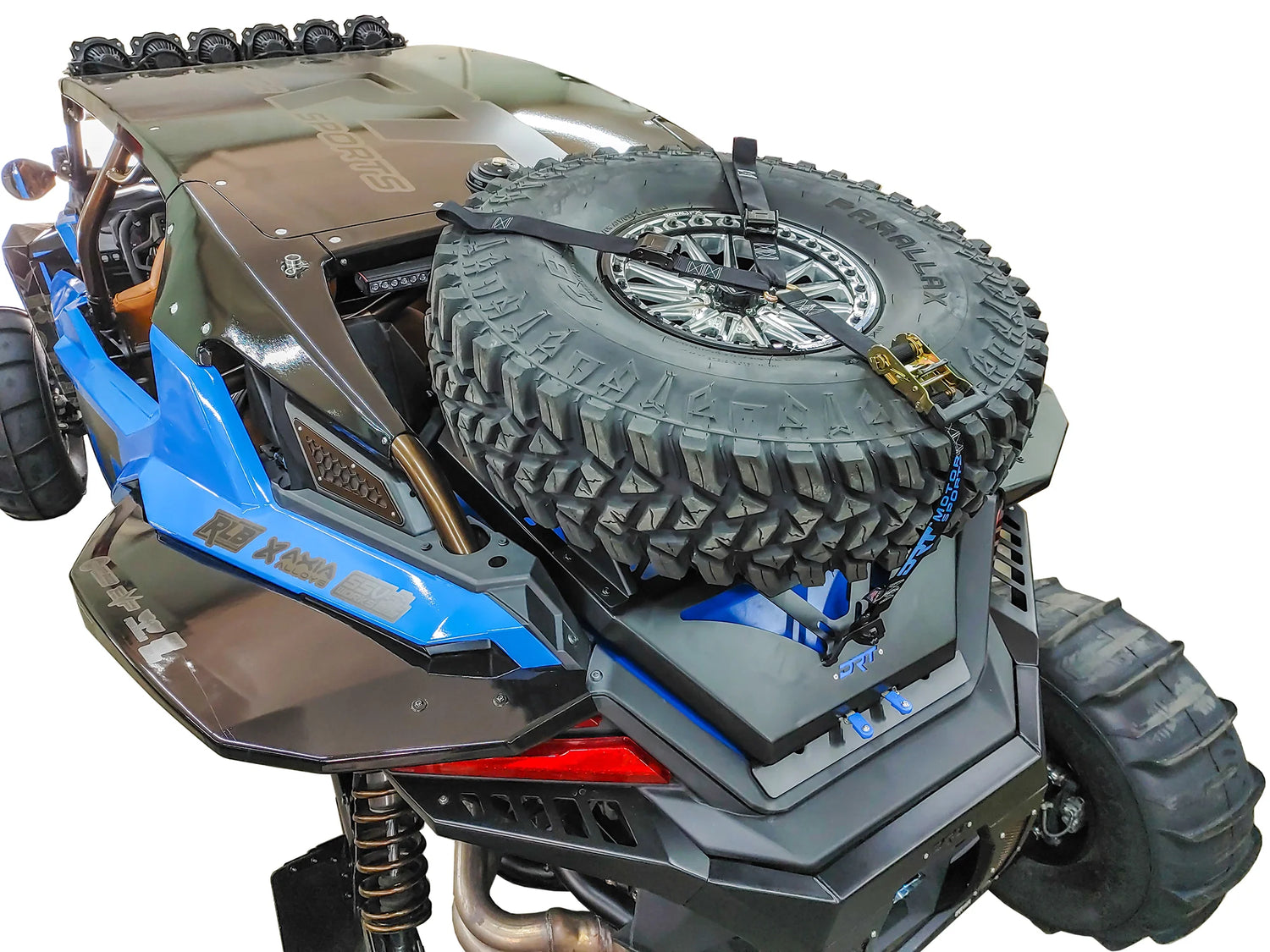 DRT Motorsports RZR Pro R / Turbo R / Pro XP 2022+ Oversize Tire Carrier Mount Accessory