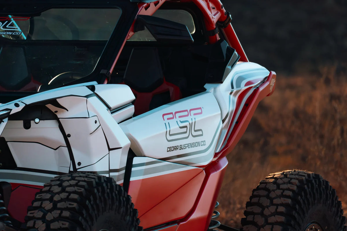 CSC Can-Am Maverick X3 XRS Lower Shock Mount Full Suspension Kit
