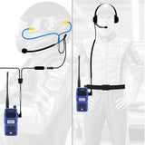 Rugged Radios IMSA Driver and Crew Chief Racing Kit with R1 Radios