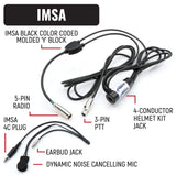 Rugged Radios IMSA Driver and Crew Chief Long Track Racing Kit with RDH16 Radios
