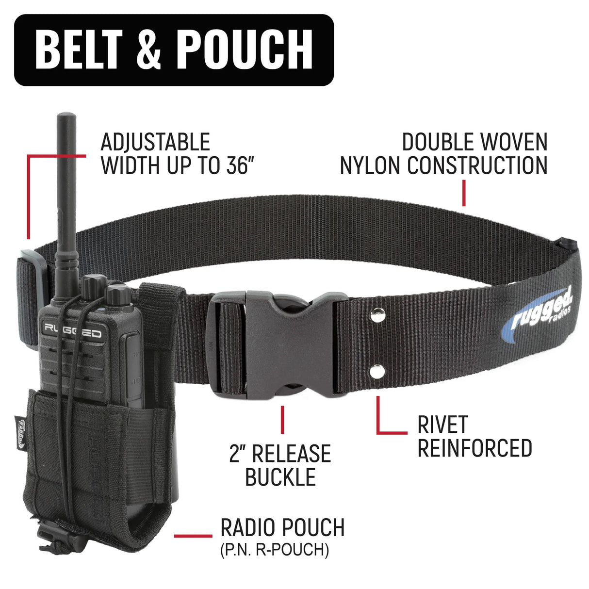 Rugged Radios IMSA Driver and Crew Chief Long Track Racing Kit with RDH16 Radios