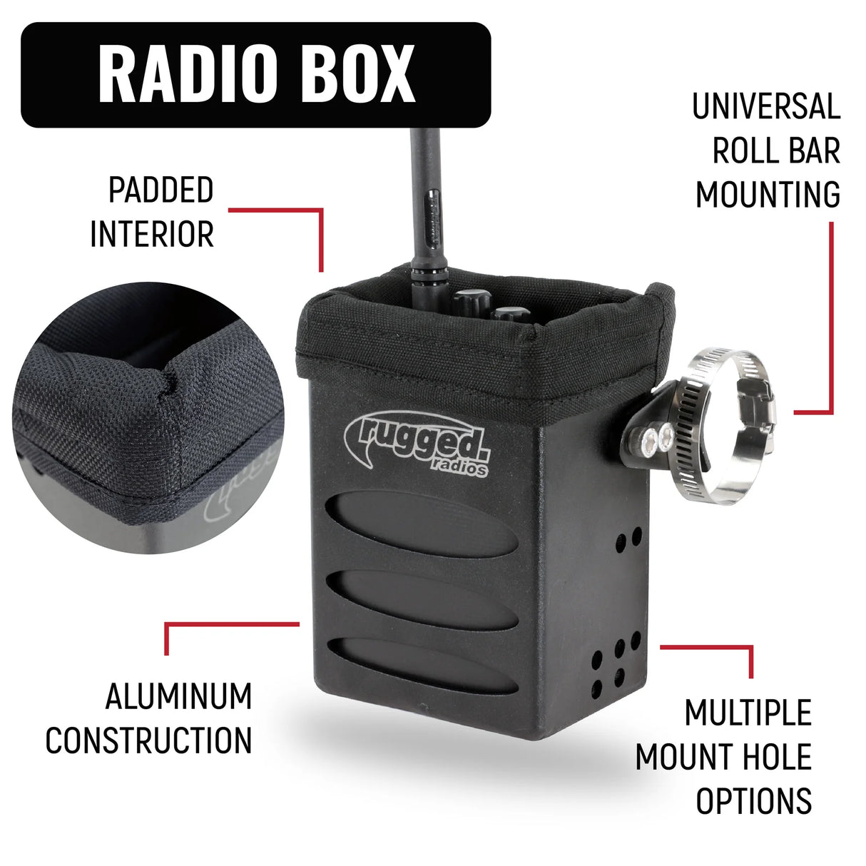 Rugged Radios IMSA Driver and Crew Chief Long Track Racing Kit with RDH16 Radios