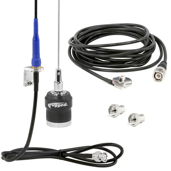 Rugged Radios Long Track Antenna Upgrade Kit for Rugged V3 / RH5R Handheld Radio