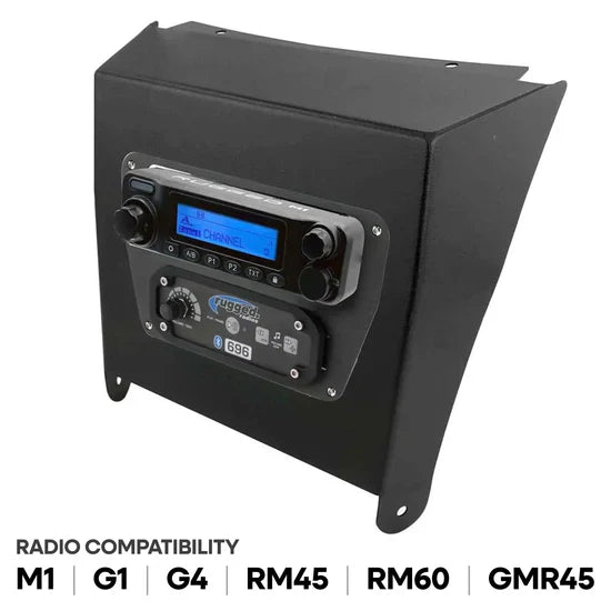 Rugged Radios Kawasaki KRX Center Dash Mount M1/G1/G4/RM45/RM60/GMR45