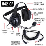 Rugged Radios NASCAR Driver and Crew Chief Racing Kit with R1 Radios