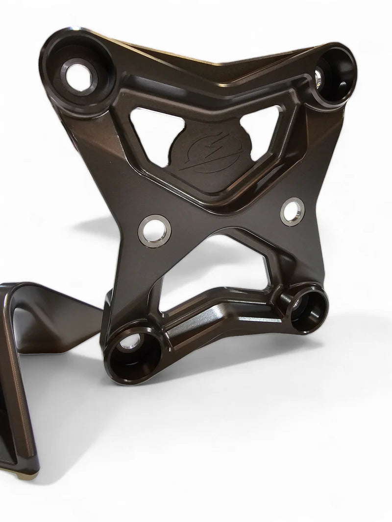 Elektric Offroad 2017-2021 Can Am X3 Maverick Volt Radius Rod Plate Anodized Gun Metal  (Works with factory radius rods)