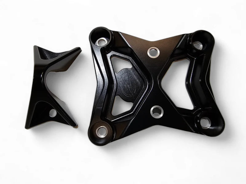 Elektric Offroad 2017-2021 Can Am X3 Maverick Volt Radius Rod Plate Anodized Black  (Works with factory radius rods)