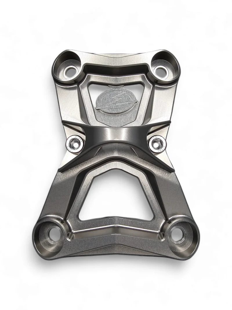Elektric Offroad 2022-2025 Polaris RZR Turbo R/Pro R EOD Radius Rod Plate with Tow Hook Gunmetal