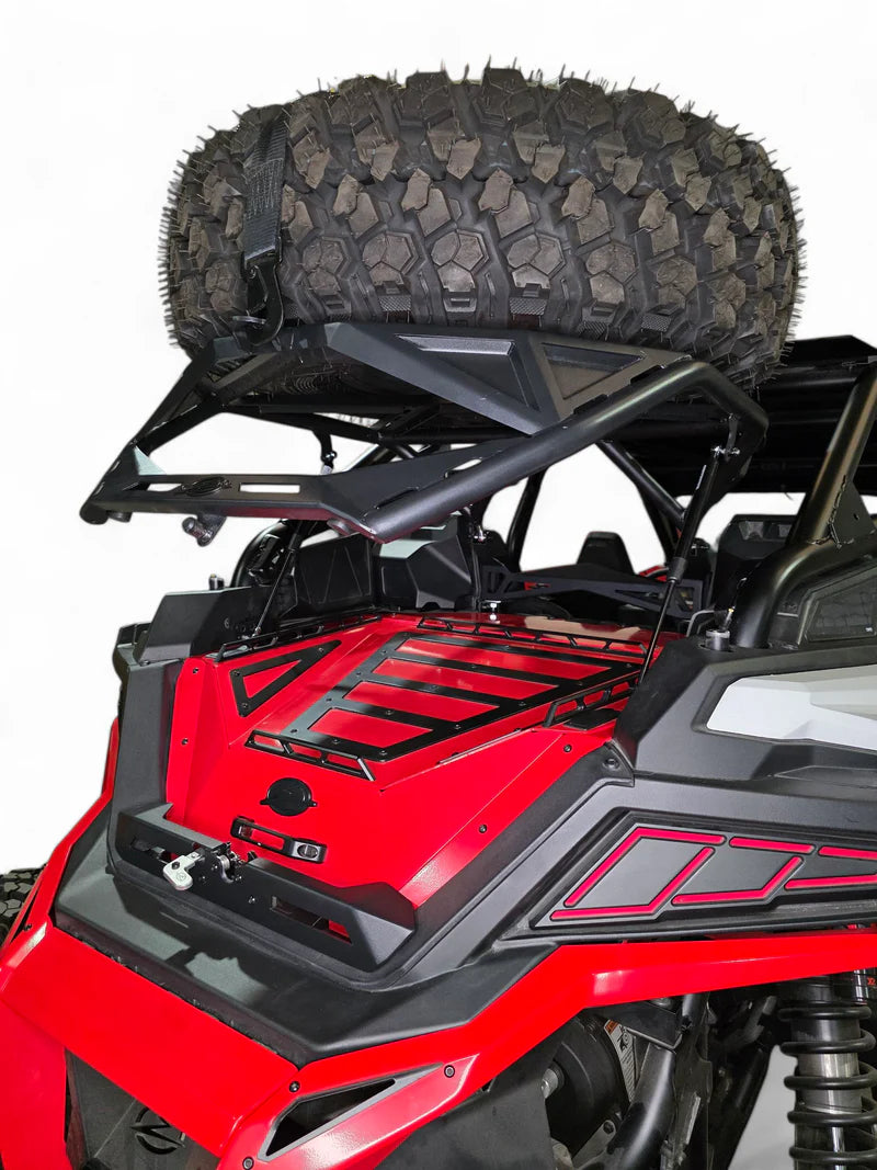 Elektric Offroad 2020+ Polaris Rzr Pro XP, 2022+ Pro R/Turbo R, 2025+ Pro R/Pro S Tire Rack
