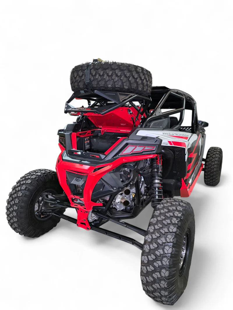 Elektric Offroad 2020+ Polaris Rzr Pro XP, 2022+ Pro R/Turbo R, 2025+ Pro R/Pro S Tire Rack