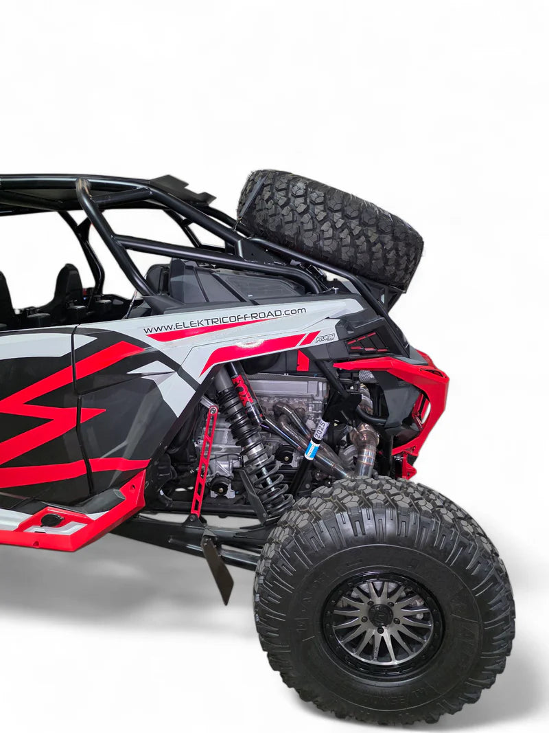 Elektric Offroad 2020+ Polaris Rzr Pro XP, 2022+ Pro R/Turbo R, 2025+ Pro R/Pro S Tire Rack