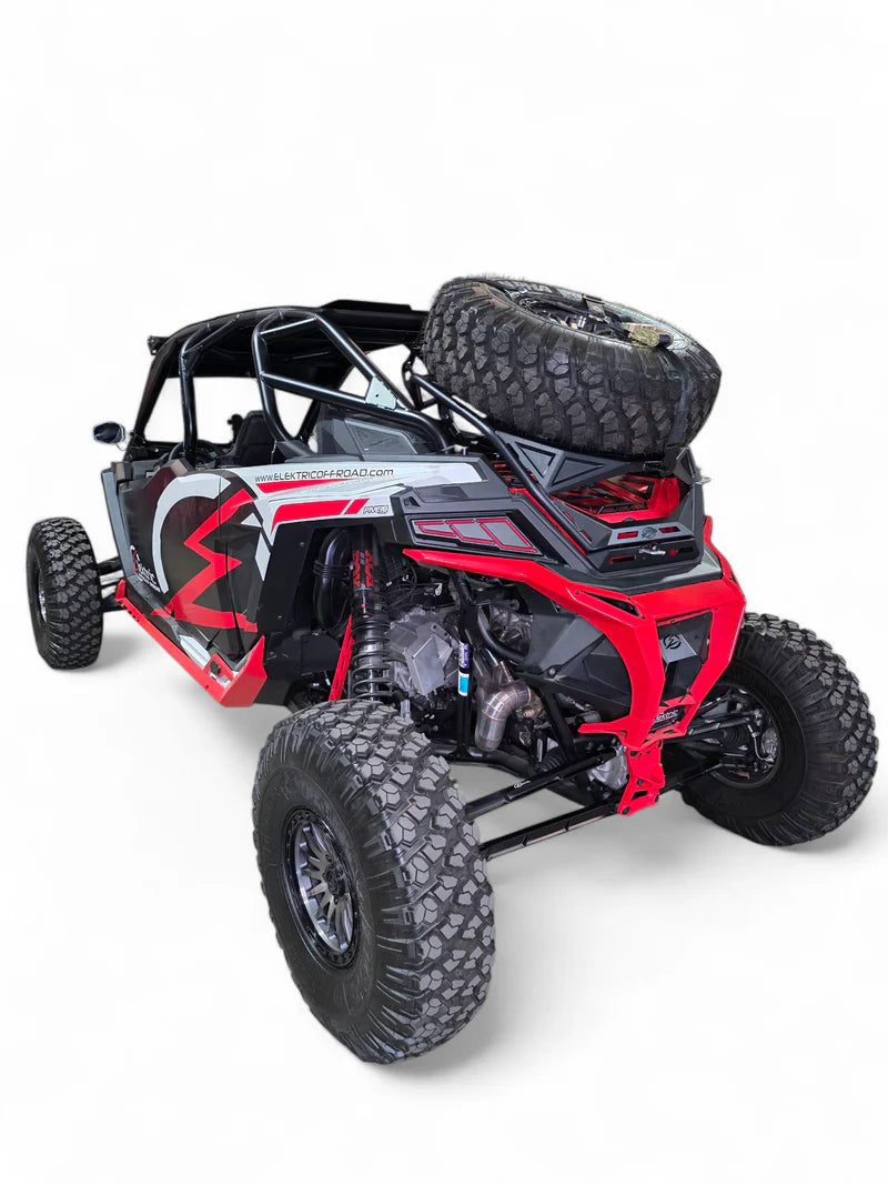 Elektric Offroad 2020+ Polaris Rzr Pro XP, 2022+ Pro R/Turbo R, 2025+ Pro R/Pro S Tire Rack