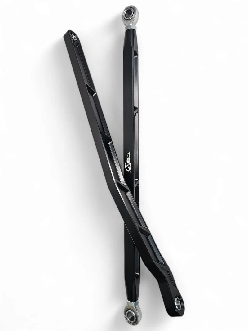 Elektric Offroad 2022+ Polaris Rzr Pro R, Pro S, Turbo R Billet High Clearance Radius Rods Anodized Black