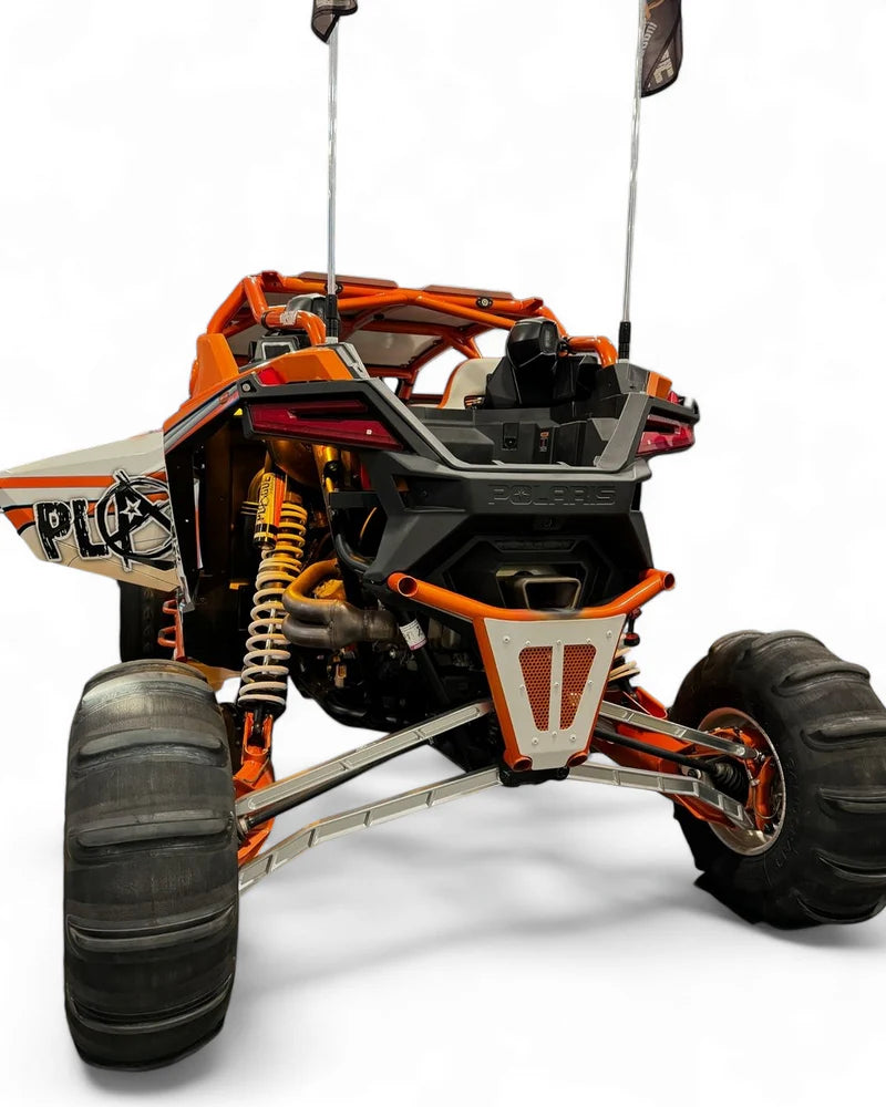 Elektric Offroad 2022+ Polaris RZR Pro R, Pro S, Turbo R Billet High Clearance Radius Rods Anodized Clear