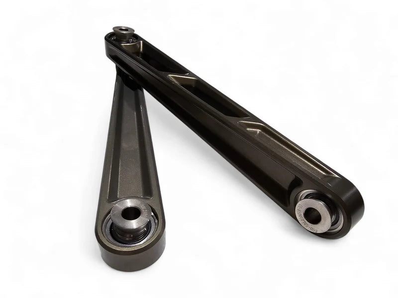Elektric Offroad 2022+ Polaris RZR Turbo R, Pro R Front Sway bar Link in Gun Metal Finish