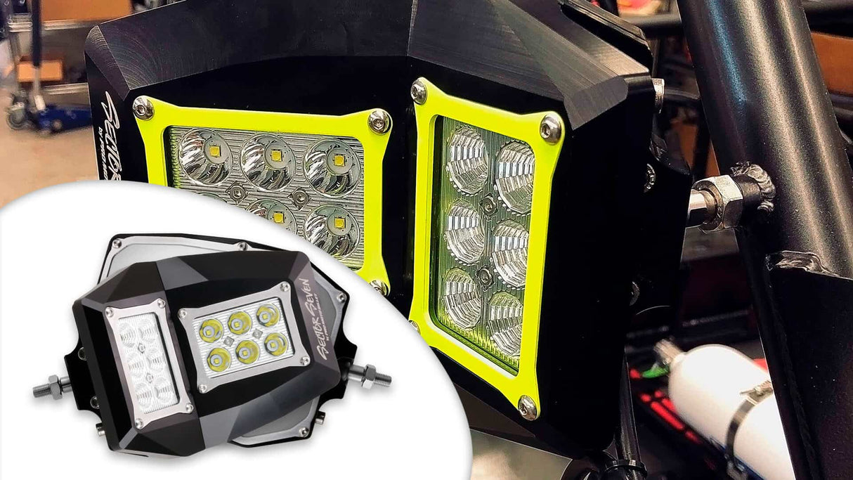 Sector Seven Spectrum LED Lighted Mirrors (M10-1.25)