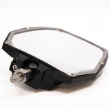 Sector Seven Stealth Navigator Mirrors With Light Brackets (M10-1.25 Threaded Ball Mount)