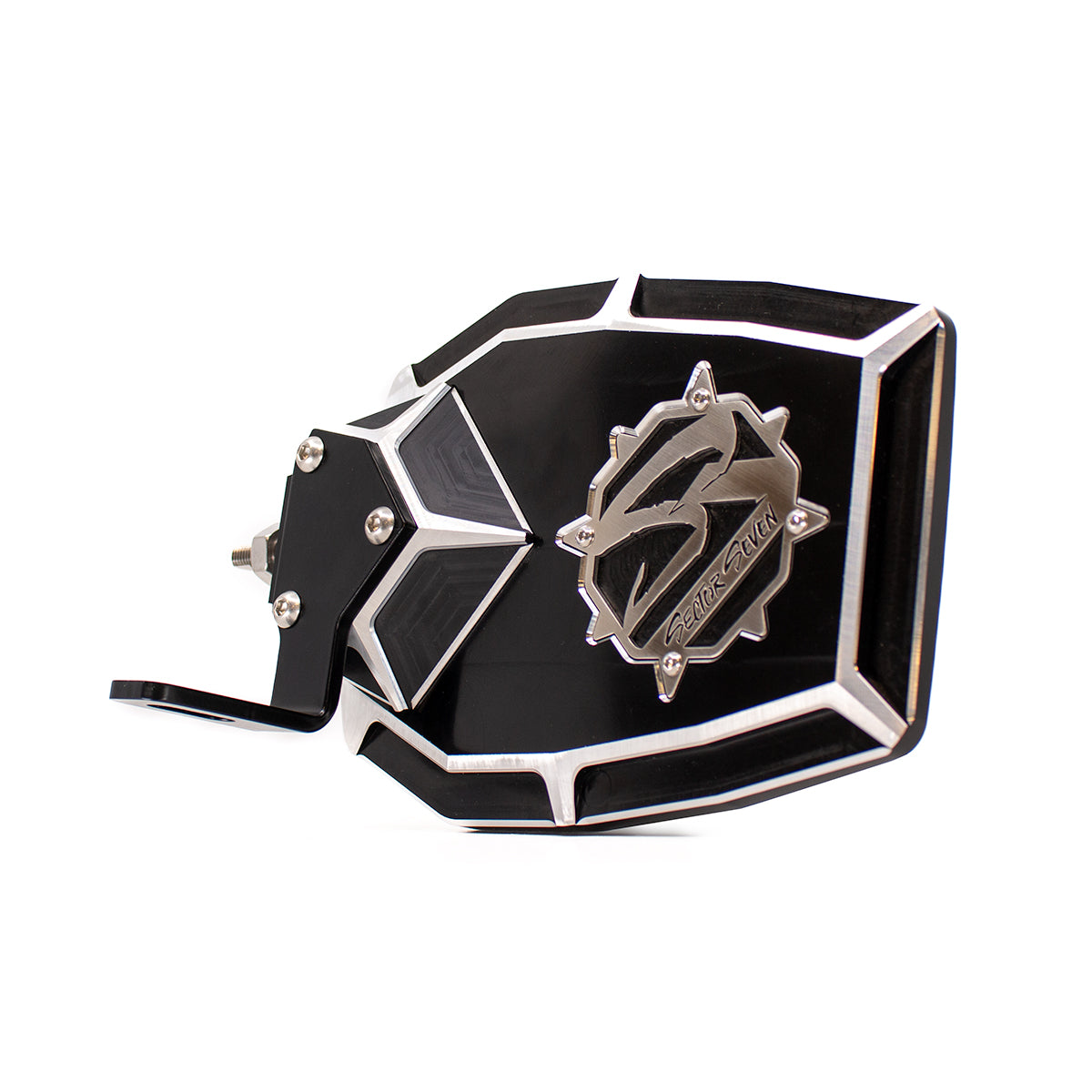 Sector Seven Navigator Mirrors With Light Brackets (M10-1.25 Threaded Ball Mount)