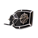 Sector Seven Navigator Mirrors With Light Brackets (M10-1.25 Threaded Ball Mount)