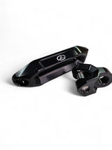 Elektric Offroad Winch Hawse Fairlead and Hook Combo Anodized Black