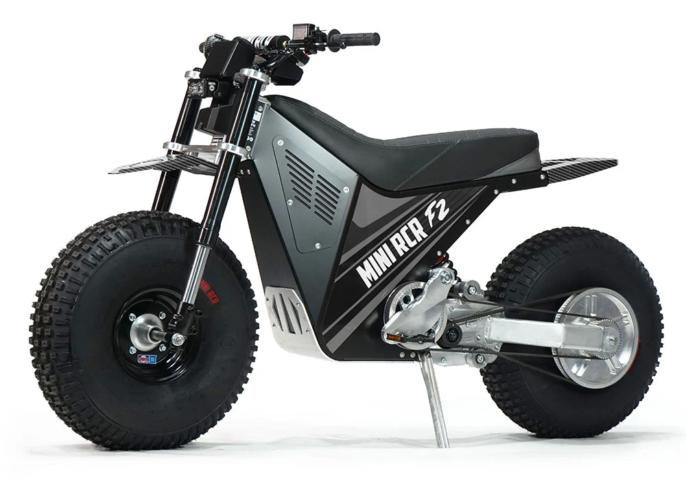 Mini RCR RCR F2 Electric Bike Black with Black Carbon Fenders