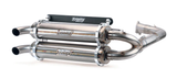 Trinity Racing RZR Turbo/ S Full Stainless Steel Exhaust