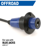 Rugged Radios Single Headset / Helmet Jack Flush Mount