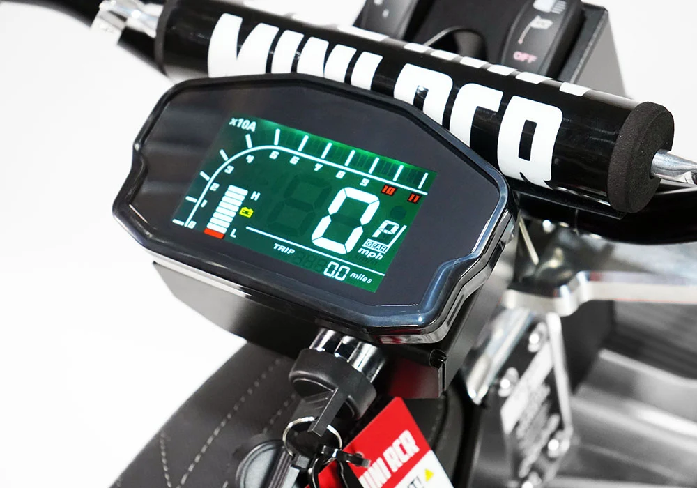 Mini RCR RCR F2 Electric Bike Black with Black Carbon Fenders