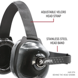 Rugged Radios ULTIMATE Alpha Audio Stereo Headset with Volume Control