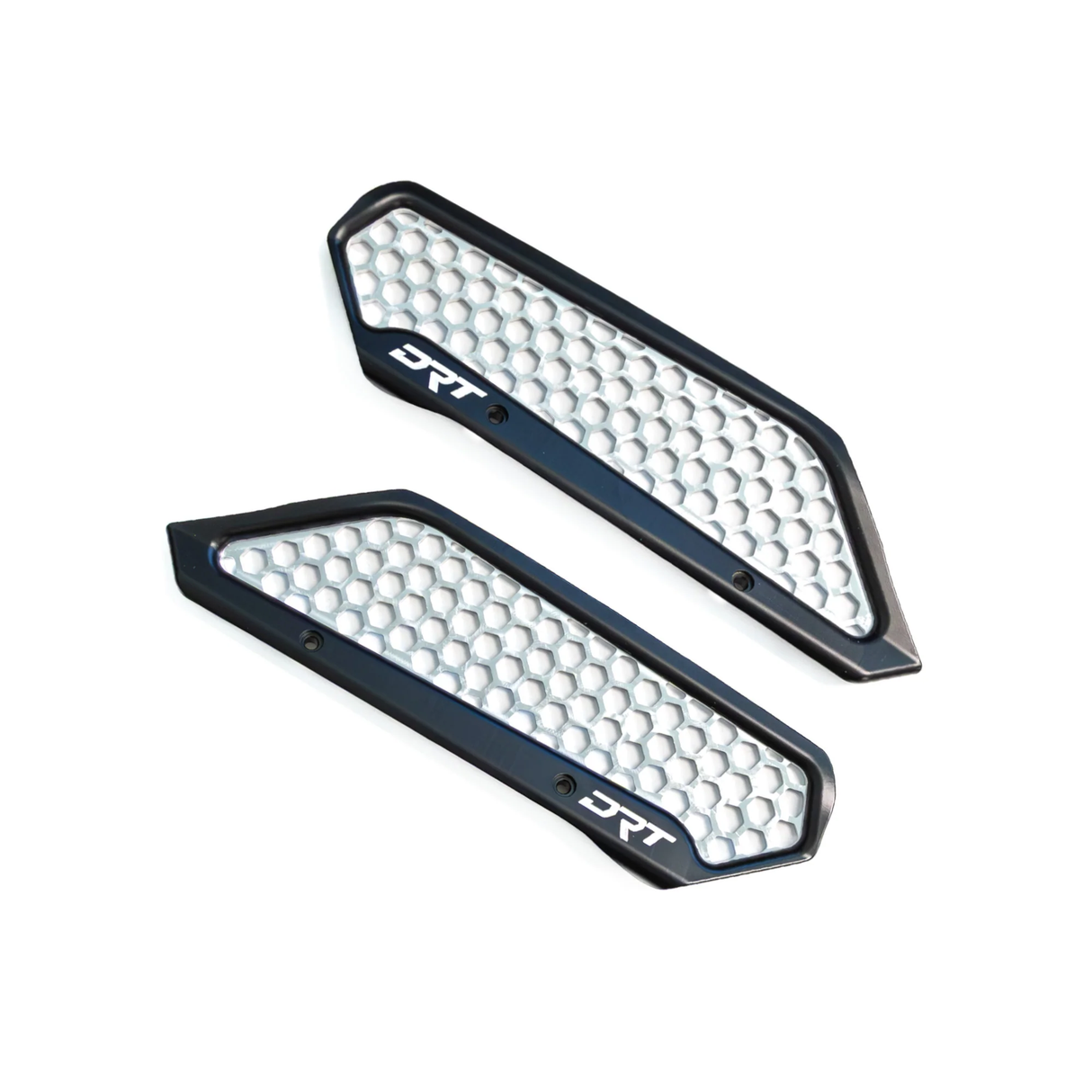 DRT Motorsports Polaris 2025+ RZR Pro XP/Pro S /Pro R Billet Aluminum Front Fender Intake Mesh Kit - Black
