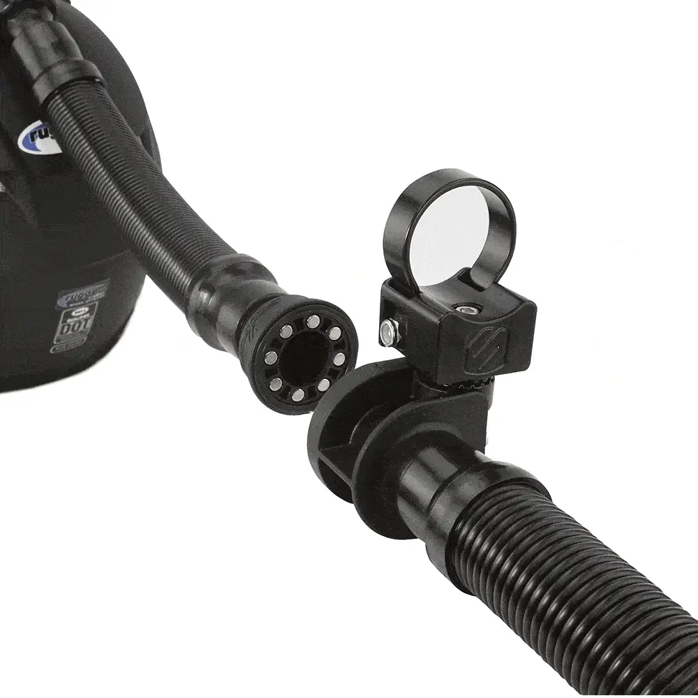 Rugged Radios MAC-XC Magnetic Quick-Release for Helmet Air Pumper