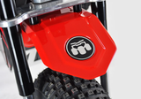 Mini RCR T3 Electric 3 Wheeler Bike Red with Red Fenders