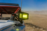 Sector Seven Spectrum/Sawtooth LED 2X3 Yellow Lens (4 pack)