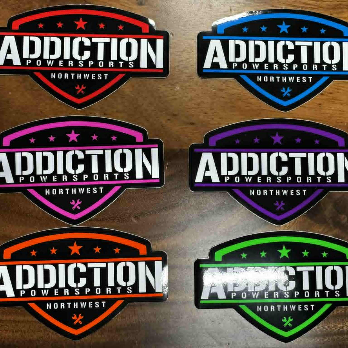 Addicted Decal Addiction powersports NW Decal – Addiction Powersports
