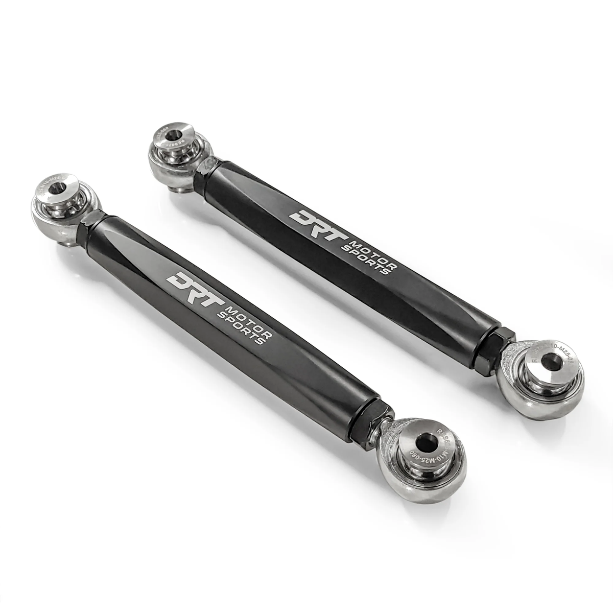 DRT Motorsports  RZR Polaris Pro XP Billet Aluminum Hex Bar Adjustable Sway Bar Link Kit, Rear (M10)