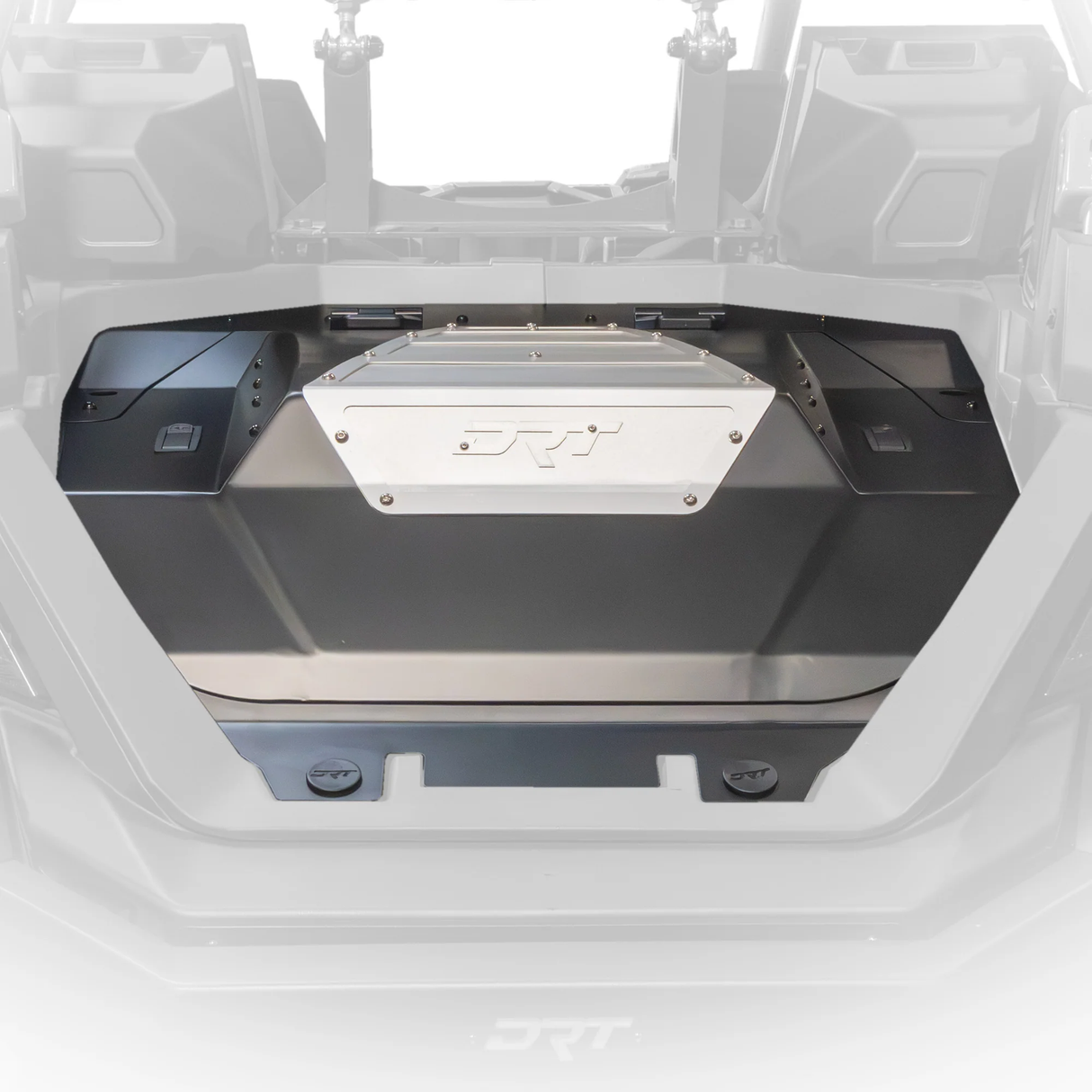 DRT Motorsports 2022+ Polaris Pro R Desert Runner Aluminum Trunk Enclosure – Black