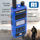 Rugged Radios R1 Business Band Two Way Handheld Radio