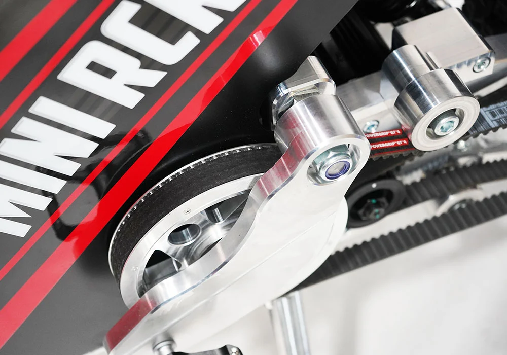 Mini RCR RCR F2 Electric Bike Red with Black Carbon Fenders