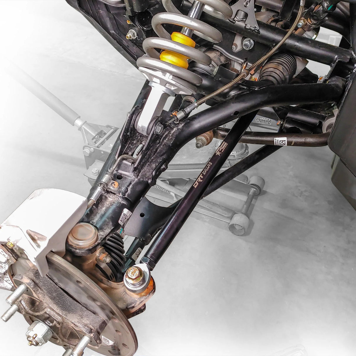 DRT Motorsports Polaris RZR Turbo S/S4 HD Billet Aluminum Tie Rod Kit, (M16 Rack)