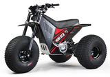 Mini RCR T3 Electric 3 Wheeler Bike Red with Black Fenders