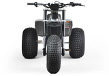 Mini RCR T3 Electric 3 Wheeler Bike Black with Black Carbon Fenders
