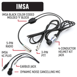 Rugged Radios IMSA Driver and Crew Chief Long Track Racing Kit with RDH16 Radios