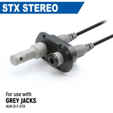 Rugged Radios Dual Headset / Helmet Jack Flush Mount