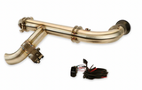 Trinity Racing Side Piece Header Pipe with elecronic Cutout for Can Am X3