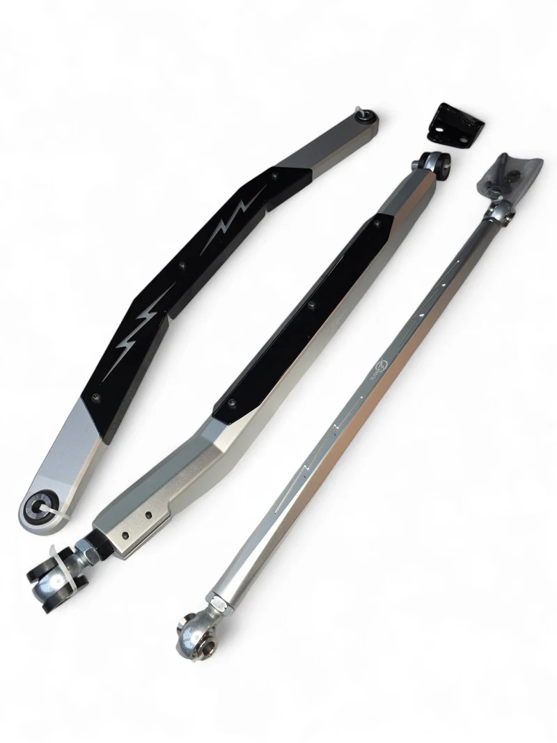 Elektric Offroad 2024+ Can Am Maverick R Volt Billet Radius Rods Anodized Clear