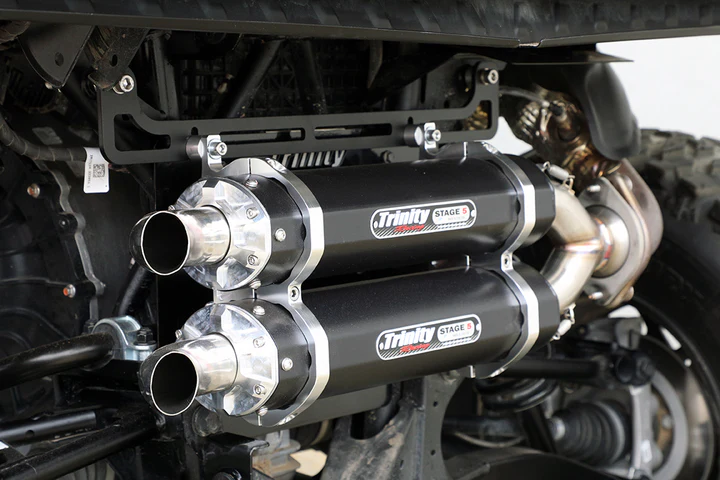 Trinity Racing Polaris Xpedition Stage 5 Dual Exahust- Slip On